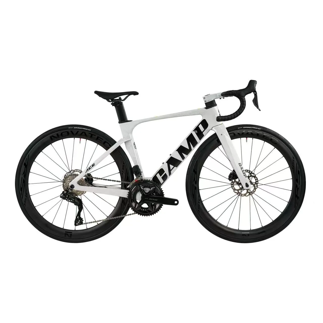 Camp ACE 7000 Pro+ 105 Di2 Carbon Road Bike with 50mm Carbon Wheels - Image 4