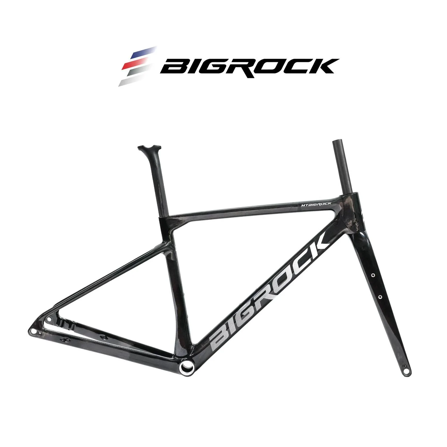 BigRock Gravel Bike Frame - Lightweight & 47mm Tire Clearance - Image 3